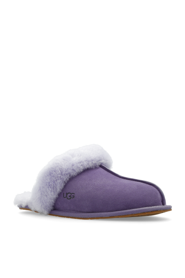 Purple 'Scuffette II' suede slippers UGG